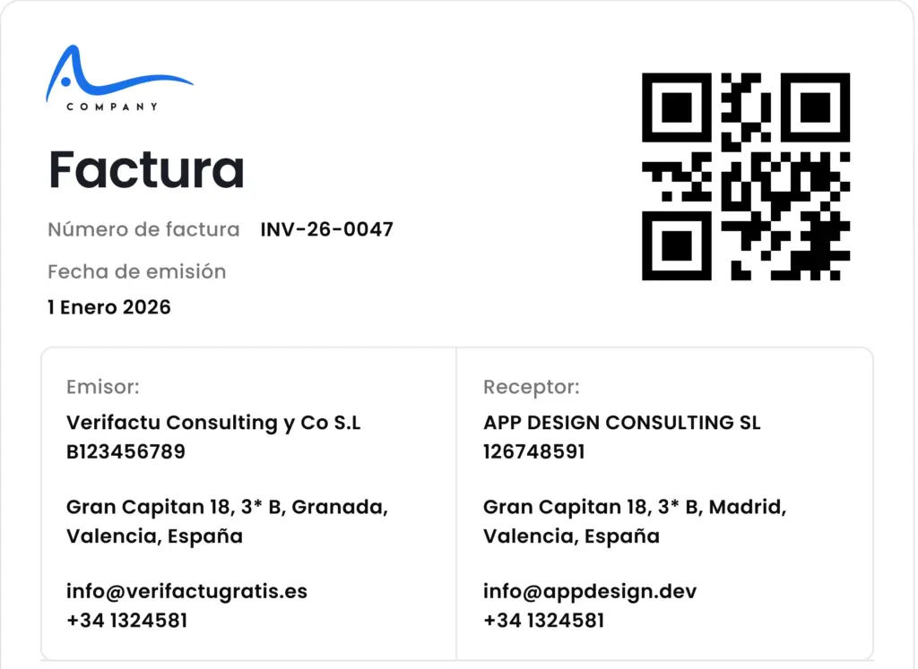 factura verifactu